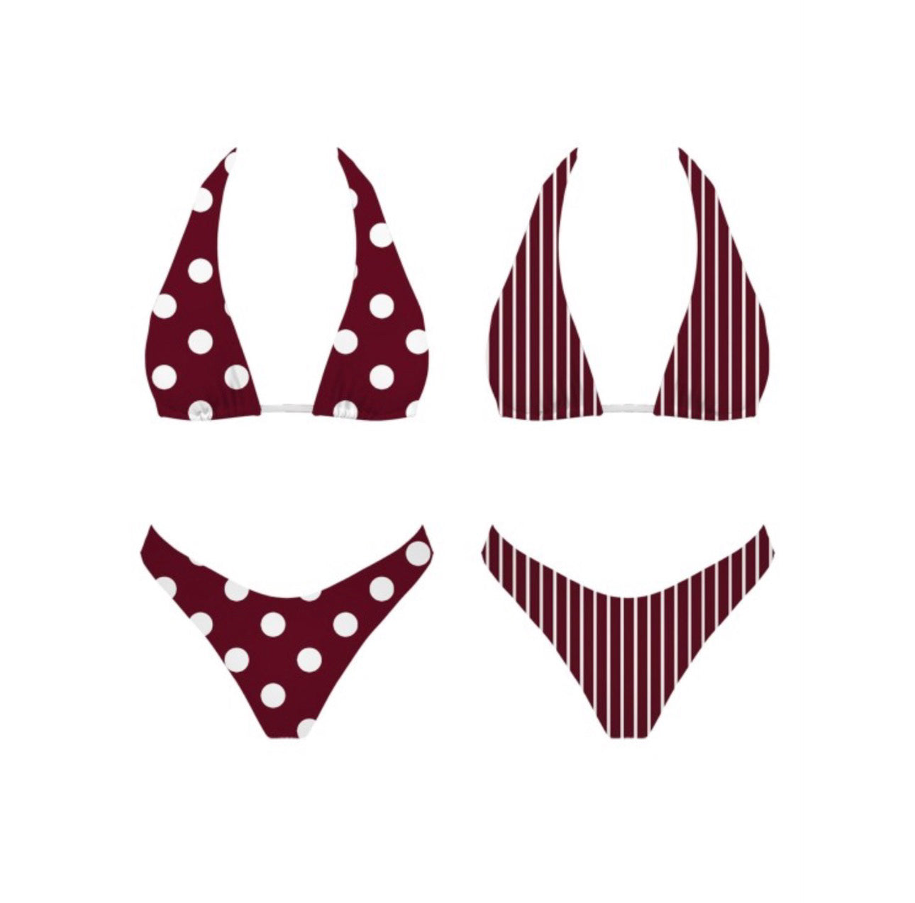 Crimson Wave Bikini image 0