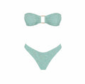 Seafoam Strapless Bikini image 0
