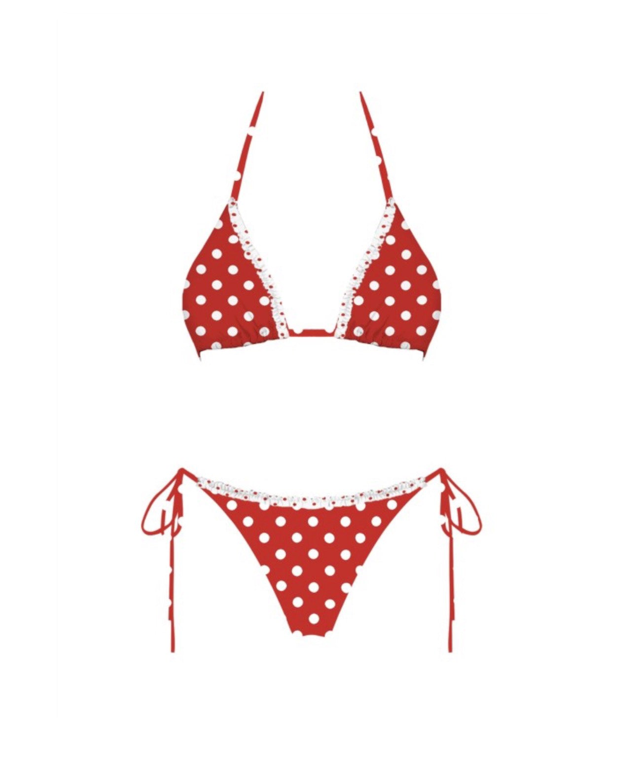 Strawberry Shortcake Ruffle Bikini image 0